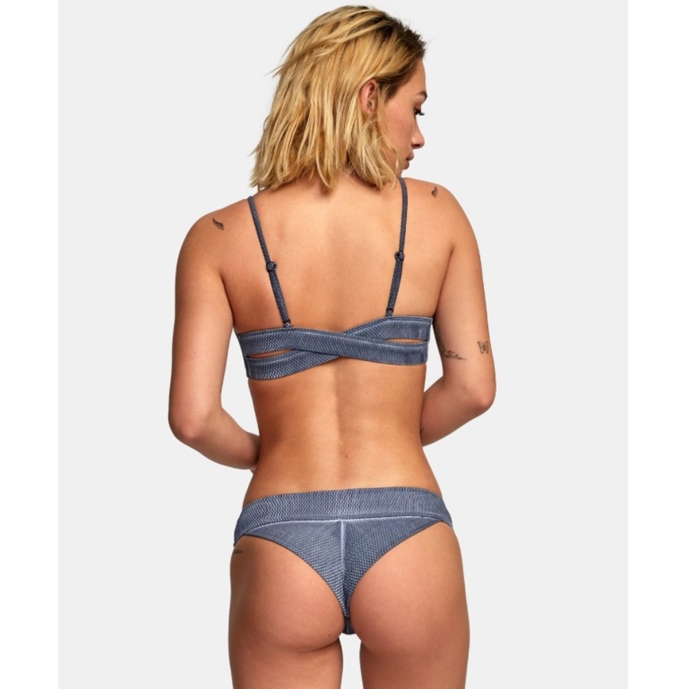 🔥🔥RVCA - STONE BRALETTE CHEEKY BIKINI SET🔥🔥